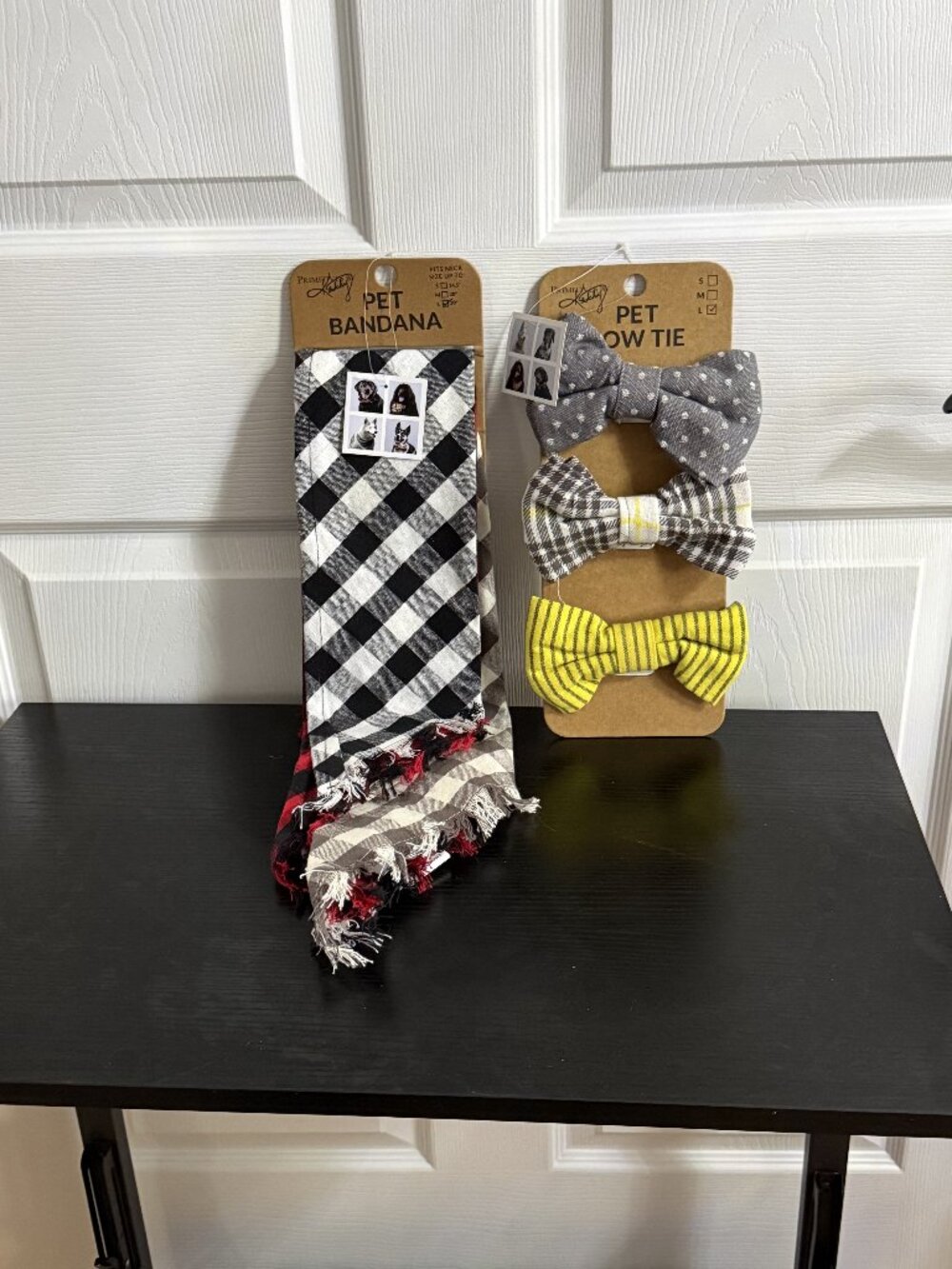 Primitives By Kathy Dog Bandanas & Dog Bow Ties Size Large